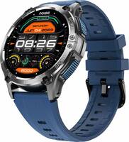 Noise Force Plus 1.46'' AMOLED Always-On Display with Bluetooth Calling, Rugged Build Smartwatch  (Blue Strap, Regular)