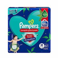 Pampers Mosquito Guard Pants – Medium size baby diapers (M)(Apply Rs.100 Coupon)