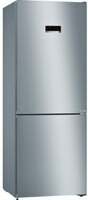 BOSCH 415 L Frost Free Double Door 3 Star Refrigerator  (Grey, KGN46XL40I)