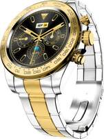 Fire-Boltt Blizzard 1.28" Luxury watch with BT Calling,Stainless Steel Body & Health Suite Smartwatch  (Mist Soft Gold Strap, Free Size)