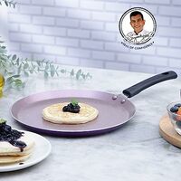 Wonderchef Valencia Non-Stick 28 Cm Dosa Tawa | Induction Friendly | Cool Touch Bakelite Handle Apply ₹300 coupon 