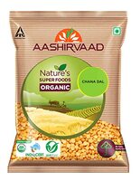 Aashirvaad Nature's Super Foods Organic Chana Dal Pouch, 1 kg
