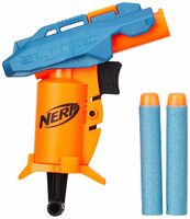 Nerf Elite 2.0 Slash Blaster, Includes 2 Nerf Elite Darts, Pull to Prime Handle, Toy Foam Blaster for Outdoor Kids Games