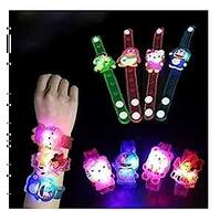 Amazon Prime day sale :- Cartoon LED Light Bracelets With Smart Band For Raksha Bandhan For Brothers /Friendship/Birthday Party Return Gifts for Kids/ Boys / Girls/School Students (LED RAKHI, 1) 