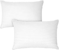 Wakewell Hollow Fibre Bed Pillow Set (17 X 27 Inch) - 2 Pieces (Microfiber)