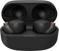 SONY WF-1000XM4 with 36 Hrs Playtime and Industry Leading Noise Cancellation Bluetooth Headset  (Black, True Wireless)