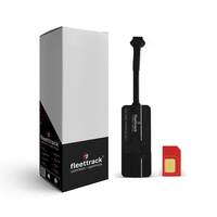 Fleettrack - Hidden Resistant GPS Tracker for Car, Bus, Bike, Truck, with 12 Months Sim Card Data
