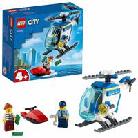 LEGO City Police Helicopter 60275 Building Kit (51 Pieces)