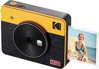 KODAK Mini Shot 3 Retro 4PASS 2-in-1 Instant Camera and Photo Printer (3x3 inches) + 8 Sheets, Yellow [10% Coupon + 10% Bank Off]