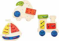 EKOPLAY-Lacing Pattern-Wooden Puzzle