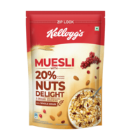 Kellogs Museli 20% Nuts Delight Multigrain Breakfast   Cereal  1000 gms 1 kg 
