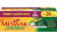 Dabur Meswak Complete Oral Care Toothpaste - 500g (2 x 200g + 1 x100g)