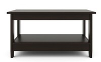 Nilkamal Baron Black Engineered Wood Coffee Table