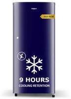 Whirlpool 184 L Direct Cool Single Door 2 Star Refrigerator  (Solid Blue / Blue, 205 WDE CLS 2S SAPPHIRE BLUE-Z)
