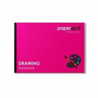 eshwarshop  Papergrid Drawing Book - 27.5 cm * 34.7 cm, 36 Pages, Soft Cover Pack of 2