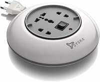 SYSKA PW-0301 Universal Sockets Power Wheel 1500 Watt, 240V and 4m Cord Length Extension Board