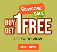 Wow Skin Science WowSome Sale- Buy 1 Get 1 Free