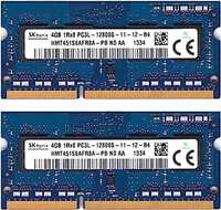 Mac-Axx™ 8GB[2 x 4GB] DDR3L-SK hynix, 1Rx8 PC3L-12800S [50% Coupon]