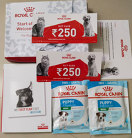 RoyalCanin Pet food Free starter kit