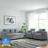 Bharat Lifestyle Lexus Fabric 3 + 1 + 1 Sofa Set