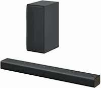 LG Soundbar S40Q, 300W Dolby Digital Soundbar for TV with Subwoofer, 2.1Ch Home Theatre System