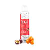 Amigo 200ml Natural Cleansing 2 in 1 Nourishing Face & Body Wash for Teenagers/Children/Kids/Teens Refreshing Bodywash All Skin Types No Paraben & Sulphate (Passion Fruit & Sea Buckthorn Extract, Age: 5+ Years)