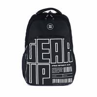 [Apply ₹500 Coupon] Gear ARISE 40L Water Resistant School Bag with Sternum Strap/Casual Backpack/Daypack/College Bag for Boys/Girls/ Men/Women (Black)