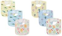 Amazon Brand - Mama Bear Baby Bibs, Pack of 6. Apply 5% off coupon 