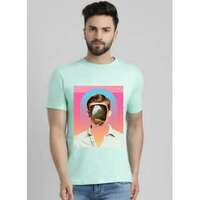29K Mens Round Neck Half Sleeve Printed Tshirt For ₹129