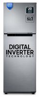 Samsung 236L 3 Star Digital Inverter Frost-Free Double Door Refrigerator (RT28C3053S8/HL,Elegant Inox