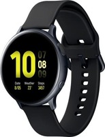 Samsung Galaxy Watch Active 2 Aluminium AMOLED Display with Upto 5 Days Battery Life  (Black Strap, Regular)