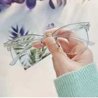 SDEEP  UV Protection, Others Spectacle Sunglasses (Free Size)  (For Men & Women, Clear)