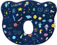 Oyo Baby Memory Foam Pillow For Kids For Extra Neck Support Memory Foam Nature Baby Pillow Pack of 1  (Dark Blue)