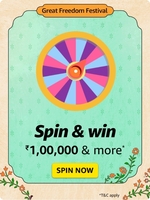 Amazon Great Freedom Festival Spin and Win ₹1,00,000 or more*