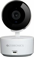 ZEBRONICS Zeb-Smart CAM 102 Smart WiFi PTZ Indoor Camera with Motion Detection, Day/Night Mode, Micro SD Card Slot, 2 Way Audio, for Home/Office/Shop