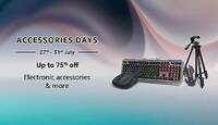 Grand Gaming Days and Accessories Days up to 75% off | 27th-31st July 