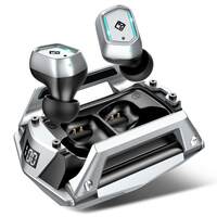 Cosmic Byte CosmoBuds X100 True Wireless (TWS) in-Earbuds, New Upgraded, BT 5.3, 40 Hrs Playtime, 38ms, Music & GOD Mode, ENC, Normal Touch Controls, IPX5 Water Resistant, Voice Assistant (Black)