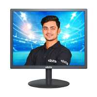 Elista ELS-VS18HD, 17.1 Inch (43.4 cm) Square,1280 X 1024 Pixels, Led Monitor with Hdmi and Vga Port Dual Input, Slim Bezel, Stand and Wall Mountable