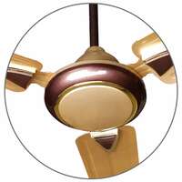 ACTIVA 1200 MM High Speed 390 RPM BEE Approved Copper Galaxy-1 Anti Dust Coating Ceiling Fan Golden Beige- 2 Year Warranty Pack of 2