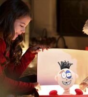 Wembley Toys Kids Green Electric Anti Stress Screaming Stuffed Punch Me Doll