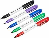 Fine Permanent Markers - Assorted - Pack of 12