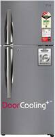 LG 242 L Frost Free Double Door 3 Star Refrigerator with Smart Inverter  (Shiny Steel)