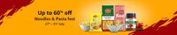 Amazon Noodles & Pasta Fest up to 60% off upto 31st july