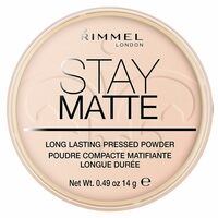 Rimmel London Stay Matte Pressed Powder, 002-Pink Blossom, 14 g