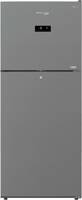 Voltas Beko 432 L Frost Free Double Door Top Mount 2 Star Refrigerator (PET INOX, RFF4653XPCF)