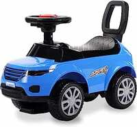 LuvLap Starlight Ride on & Car for Kids with Music & Horn Steering Upto 25 Kgs (Blue)