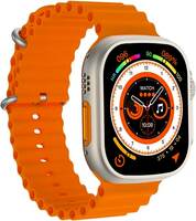 Melbon Wave Astra Bluetooth Calling SmartWatch 1.83" Touch Display | Health Tracking, Sports Tracking, Multiple Watch Faces, Find The Phone, Camera & Music Control Calling Watch (Orange)