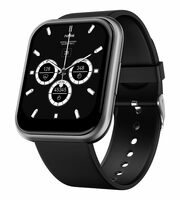 Noise ColorFit Ultra Smart Watch with 1.75" HD Display, Aluminium Alloy Body, 60 Sports Modes, Spo2, Lightweight, Stock Market Info, Calls & SMS Reply (Gunmetal Grey - dial, Black - strap)