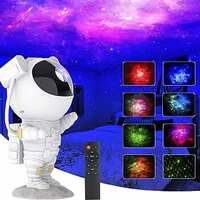 Jainchan® Astronaut Galaxy Projector - 360 Magnetic Head Rotation, Remote Control | Star Lamp Light for Bedroom/Gaming Room | Gift Any Age, Party Room Decor | Astronaut Nebula Galaxy Projector
