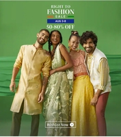 Myntra Right To Fashion Sale 50-80% Off (3rd - 8th Aug)